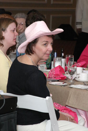 Nancy Campbell at Convention 1852 Dinner Photograph, July 14, 2006 (image)