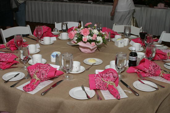 Convention 1852 Dinner Table Photograph 2, July 14, 2006 (image)