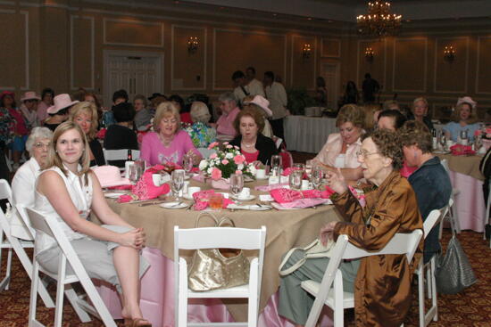 Table of Phi Mus at Convention 1852 Dinner Photograph 1, July 14, 2006 (image)