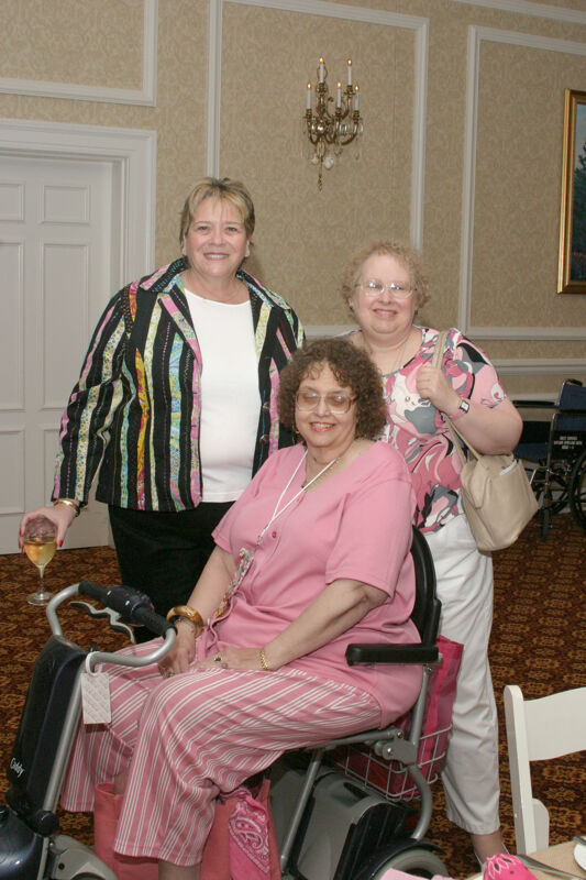Indianer, Bacskay, and Unidentified at Convention 1852 Dinner Photograph 1, July 14, 2006 (Image)
