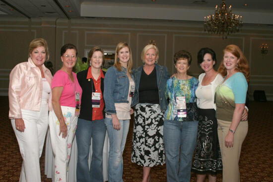 Group of Eight at Convention 1852 Dinner Photograph 1, July 14, 2006 (image)