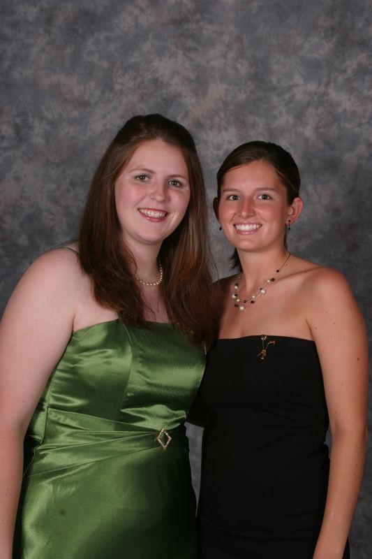 July 2006 Two Unidentified Phi Mus Convention Portrait Photograph 1 Image