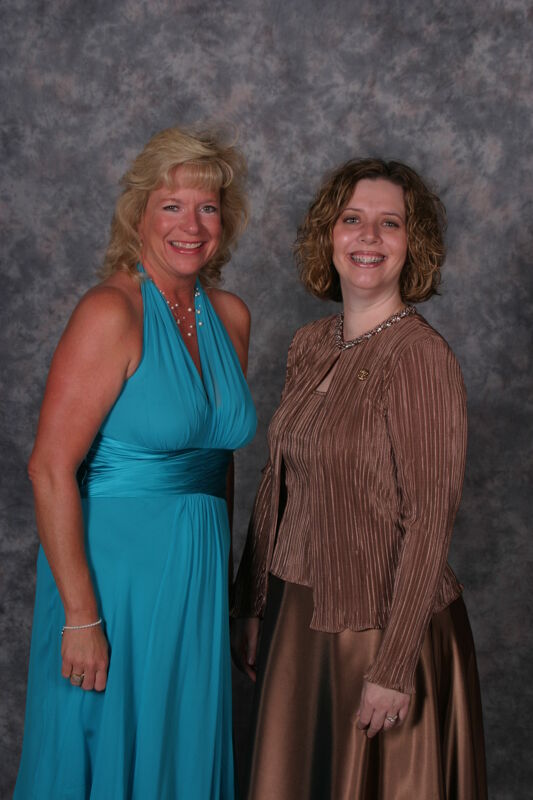 July 2006 Two Unidentified Phi Mus Convention Portrait Photograph 2 Image