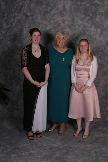 Three Unidentified Phi Mus Convention Portrait Photograph 5, July 2006 (image)