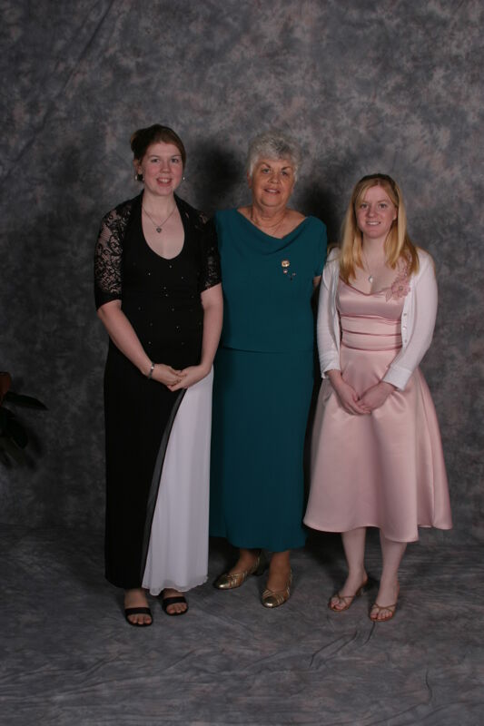 Three Unidentified Phi Mus Convention Portrait Photograph 5, July 2006 (Image)