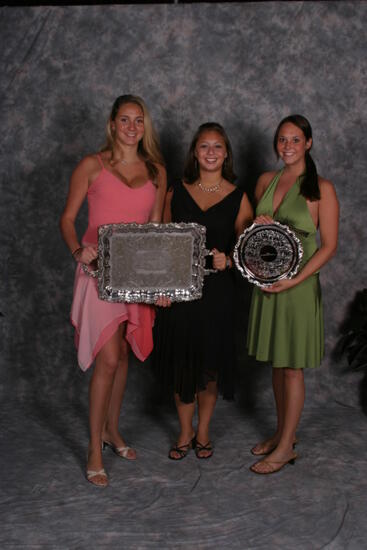 Three Phi Mus With Awards Convention Portrait Photograph 1, July 2006 (image)