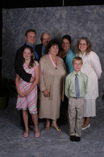 Mary Jane Johnson and Family Convention Portrait Photograph 1, July 2006 (image)