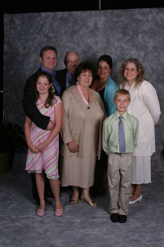 Mary Jane Johnson and Family Convention Portrait Photograph 1, July 2006 (Image)
