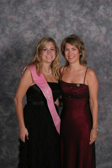 Melissa Walsh and Mallory Wesner Convention Portrait Photograph 2, July 2006 (image)