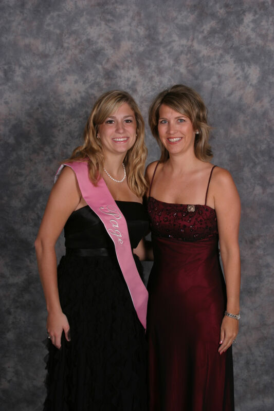 Melissa Walsh and Mallory Wesner Convention Portrait Photograph 2, July 2006 (Image)