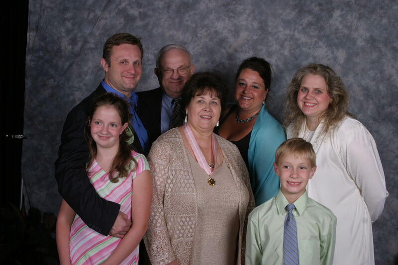 Mary Jane Johnson and Family Convention Portrait Photograph 2, July 2006 (Image)