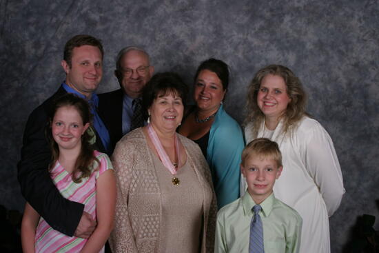 Mary Jane Johnson and Family Convention Portrait Photograph 3, July 2006 (image)