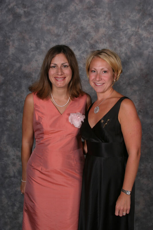 July 2006 Two Unidentified Phi Mus Convention Portrait Photograph 13 Image