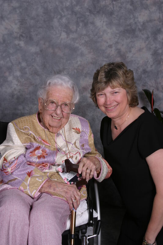 Leona Hughes and Unidentified Convention Portrait Photograph 3, July 2006 (Image)