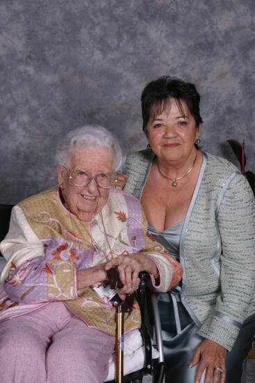 Leona Hughes and Unidentified Convention Portrait Photograph 4, July 2006 (image)