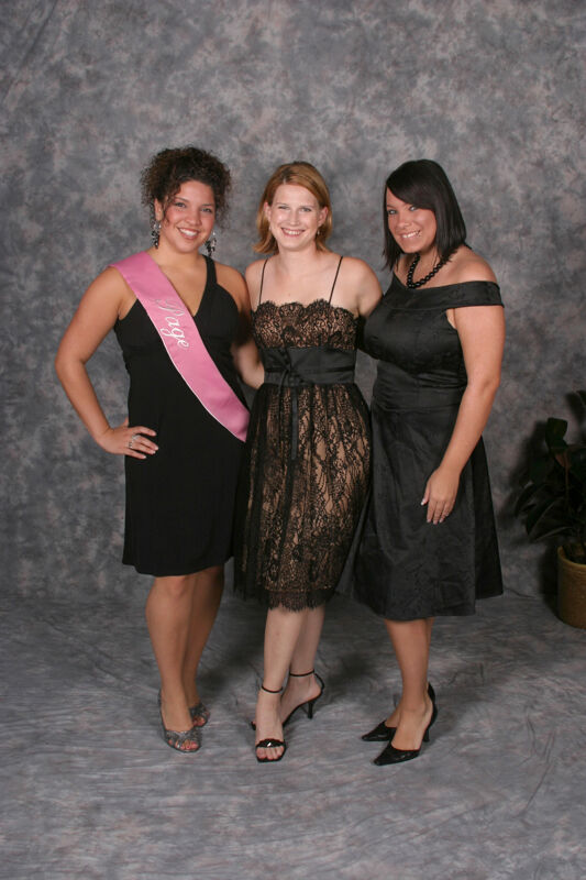 Three Unidentified Phi Mus Convention Portrait Photograph 2, July 2006 (Image)
