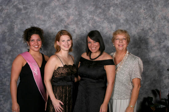 Marilyn Mann and Three Unidentified Phi Mus Convention Portrait Photograph 2, July 2006 (image)