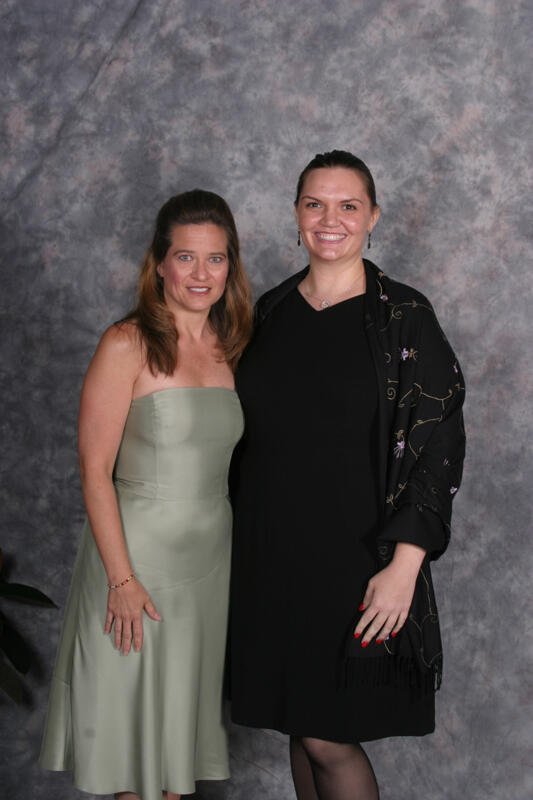 July 2006 Two Unidentified Phi Mus Convention Portrait Photograph 15 Image