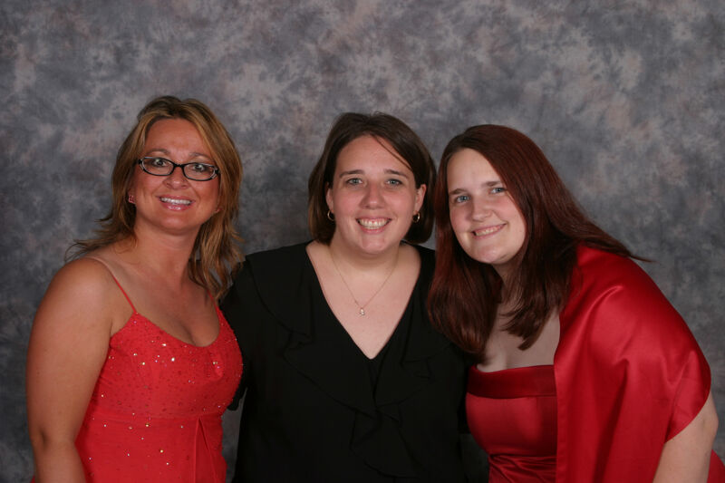 Three Unidentified Phi Mus Convention Portrait Photograph 7, July 2006 (Image)