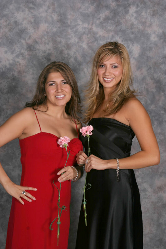 July 2006 Two Unidentified Phi Mus Convention Portrait Photograph 23 Image