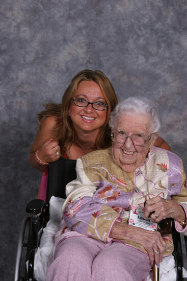 Leona Hughes and Unidentified Convention Portrait Photograph 2, July 2006 (image)