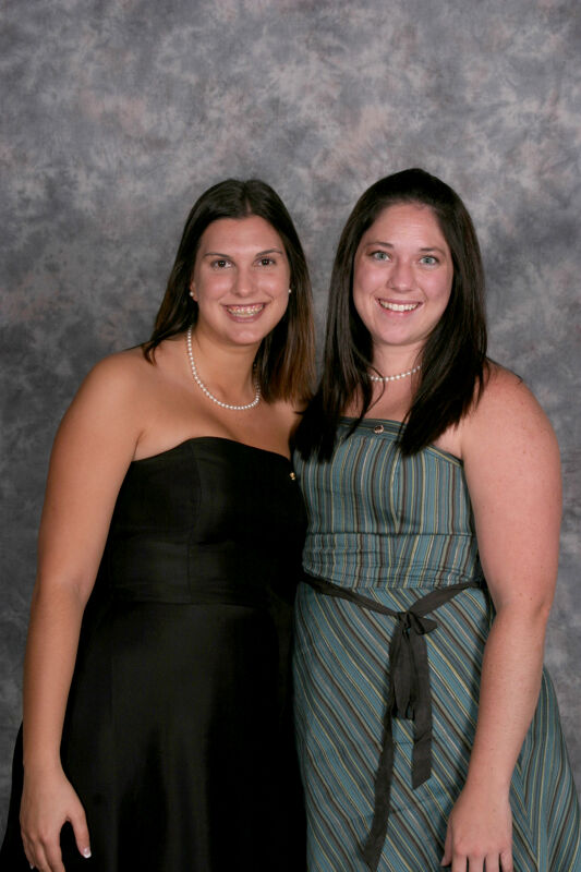 July 2006 Two Unidentified Phi Mus Convention Portrait Photograph 32 Image