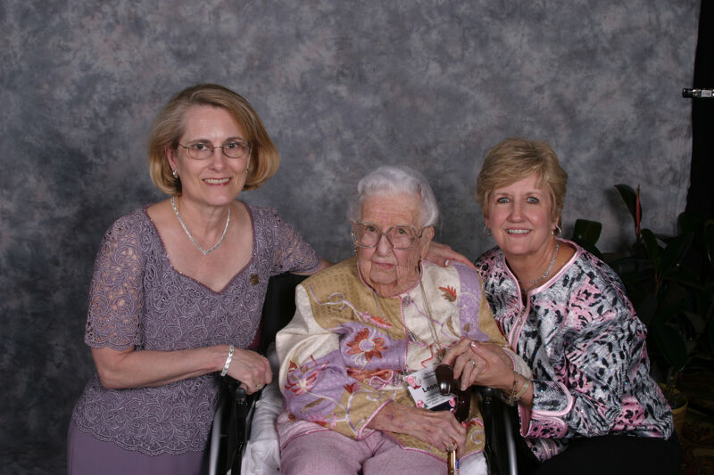 Stallard, Hughes, and Unidentified Convention Portrait Photograph, July 2006 (Image)