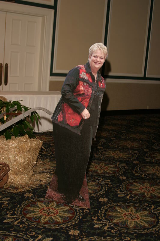 July 2006 Cardboard Image of Kathy Williams at Convention Photograph Image
