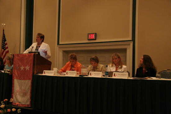 Speaker and National Council at Friday Convention Session Photograph 1, July 14, 2006 (image)