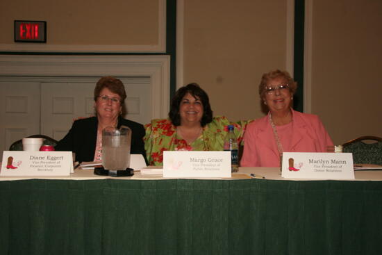 Eggert, Grace, and Mann at Friday Convention Session Photograph, July 14, 2006 (image)