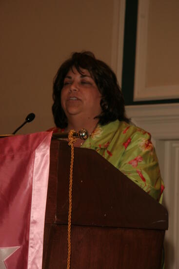 Margo Grace Speaking at Friday Convention Session Photograph 2, July 14, 2006 (image)