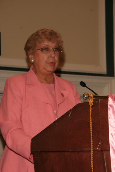 Marilyn Mann Speaking at Friday Convention Session Photograph 2, July 14, 2006 (image)