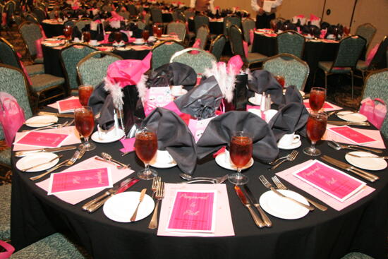 Alumnae Appreciation Luncheon Table Photograph 2, July 14, 2006 (image)