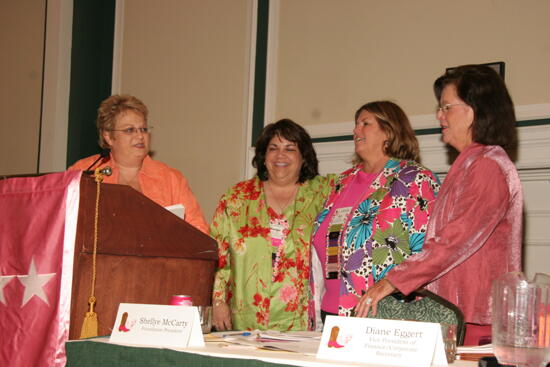 Williams, Grace, Wilson, and McCarty at Friday Convention Session Photograph 3, July 14, 2006 (image)