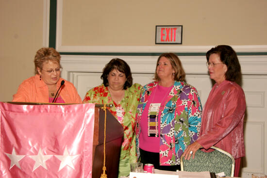 Williams, Grace, Wilson, and McCarty at Friday Convention Session Photograph 2, July 14, 2006 (image)