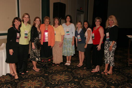 Monnin, Williams, and Award Winners at Friday Convention Session Photograph 2, July 14, 2006 (image)