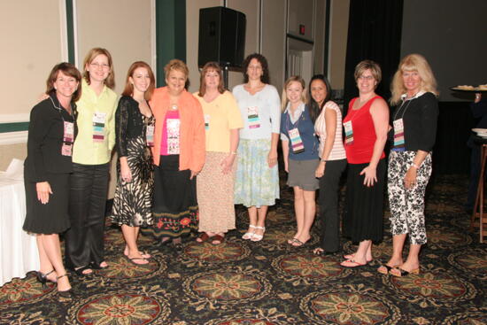 Monnin, Williams, and Award Winners at Friday Convention Session Photograph 1, July 14, 2006 (image)