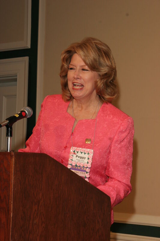 Peggy King Speaking at Friday Convention Session Photograph 2, July 14, 2006 (Image)