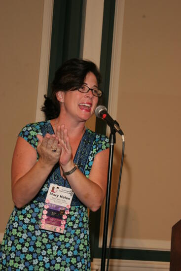 Mary Helen Griffis Speaking at Friday Convention Session Photograph 1, July 14, 2006 (image)