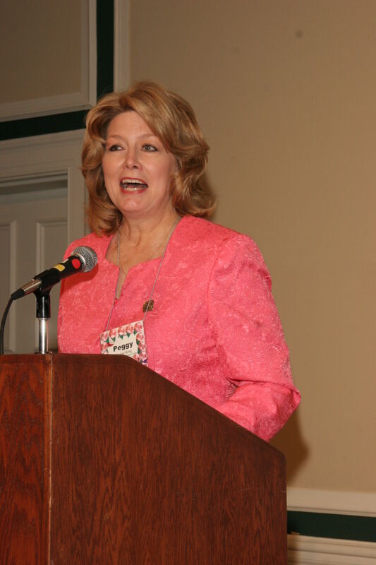 Peggy King Speaking at Friday Convention Session Photograph 3, July 14, 2006 (Image)