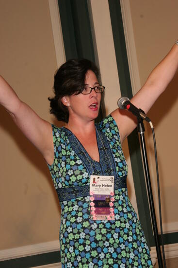 Mary Helen Griffis Speaking at Friday Convention Session Photograph 2, July 14, 2006 (image)