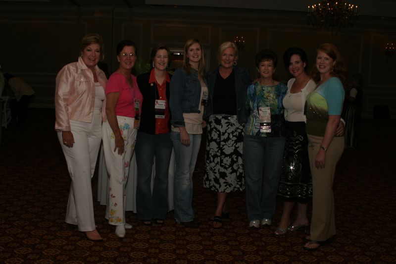 July 14 Group of Eight at Convention 1852 Dinner Photograph 3 Image