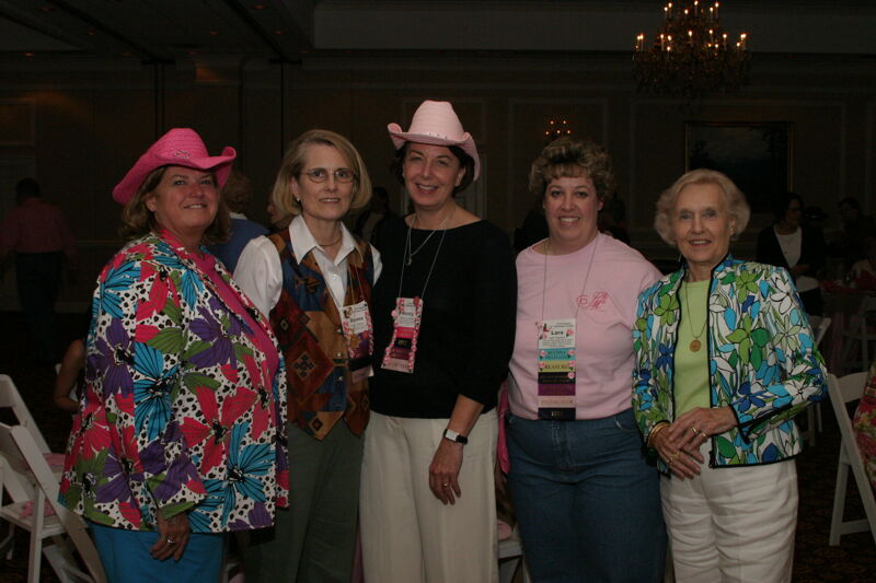 Group of Five at Convention 1852 Dinner Photograph 6, July 14, 2006 (Image)