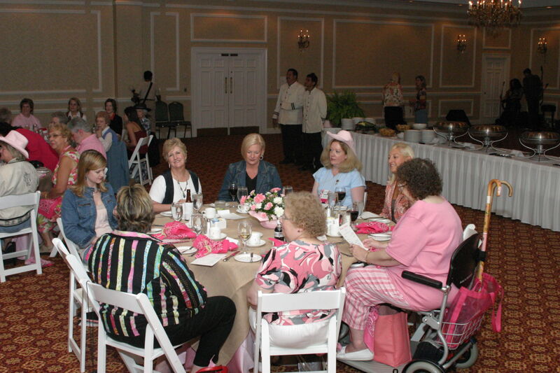 July 14 Table of Phi Mus at Convention 1852 Dinner Photograph 2 Image
