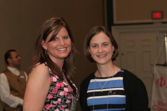 Two Unidentified Phi Mus at Convention Photograph 3, July 2006 (image)