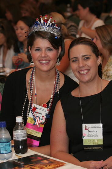 Ruthie Clark and Danita Powell at Convention Photograph, July 2006 (image)