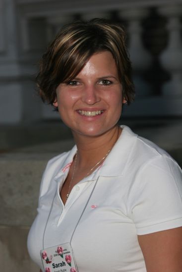 Sarah Ruble During Convention Mansion Tour Photograph, July 2006 (image)