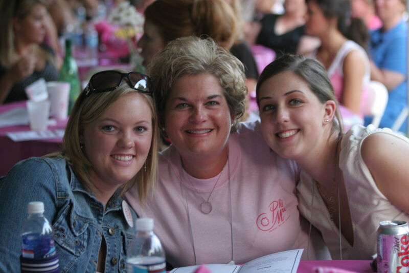 July 2006 Three Phi Mus at Convention Outdoor Luncheon Photograph 2 Image