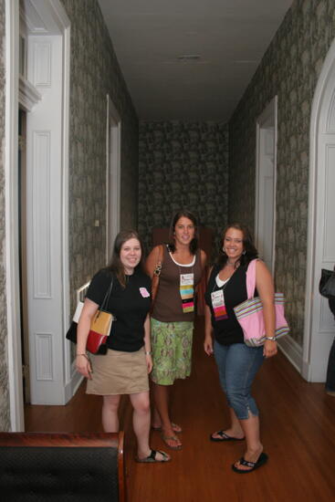 Three Phi Mus on Convention Mansion Tour Photograph 1, July 2006 (image)