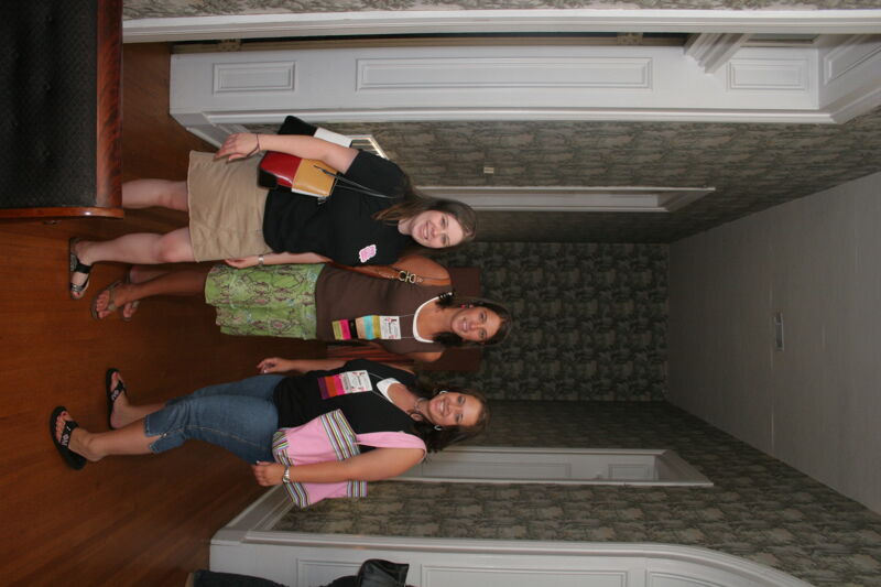 Three Phi Mus on Convention Mansion Tour Photograph 1, July 2006 (Image)